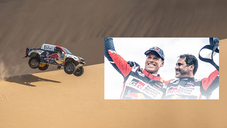 Ο Nasser Al-Attiyah κέρδισε το Rally Dakar 2023 αλλά ο Sebastien Loeb αποθεώθηκε