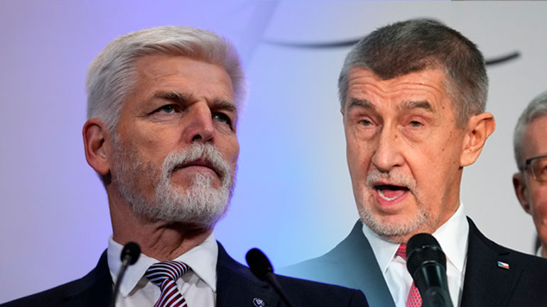 Τσεχία: Ο στρατηγός Πετρ Πάβελ και ο πρώην πρωθυπουργός Αντρέι Μπάμπις στον δεύτερο γύρο των προεδρικών εκλογών