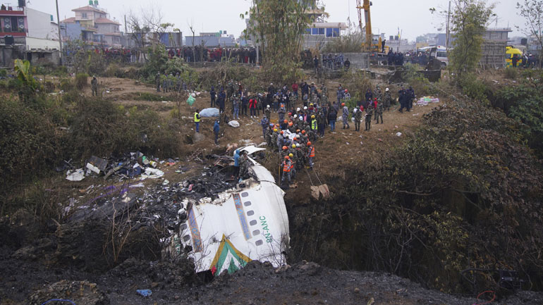 Αεροπορική τραγωδία στο Νεπάλ: Εθνικό πένθος μετά τη συντριβή πτήσης της Yeti Airlines – Βρέθηκαν τα μαύρα κουτιά