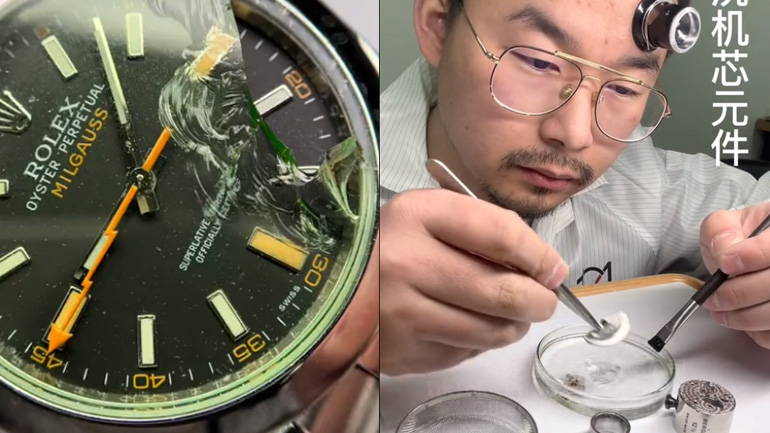 Επισκευή και καθαρισμός ενός Rolex