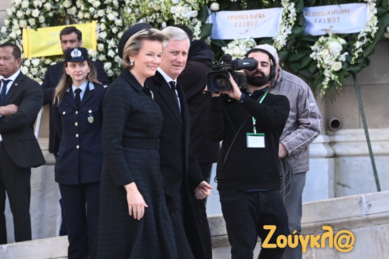 Ο βασιλιάς Φίλιππος και η βασίλισσα Ματθίλδη του Βελγίου