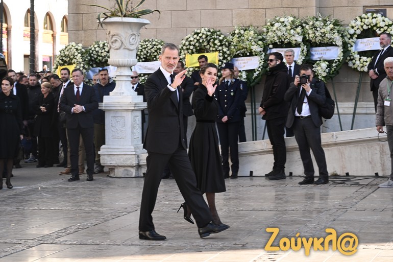 O βασιλιά Φελίπε και η βασίλισσα Λετίθια