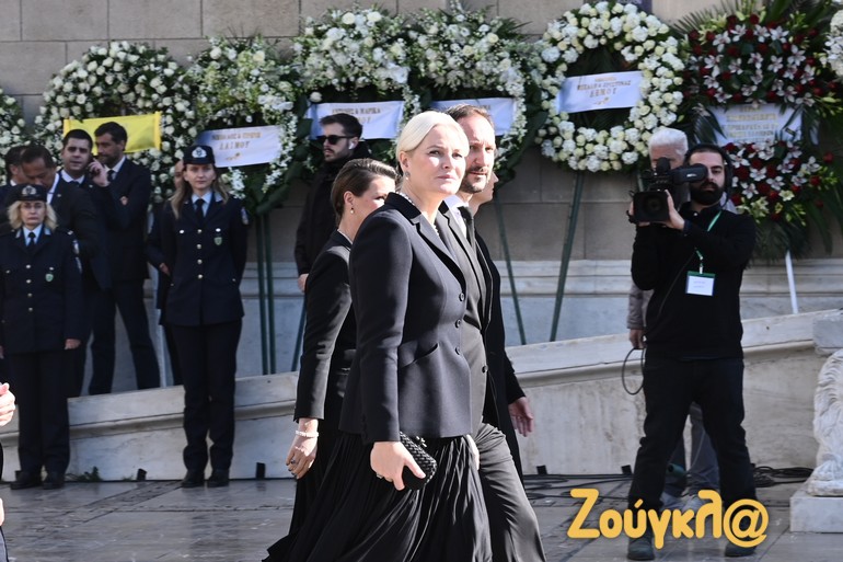 Ο Χάακον της Νορβηγίας με τη σύζυγό του, Μέτε-Μάριτ