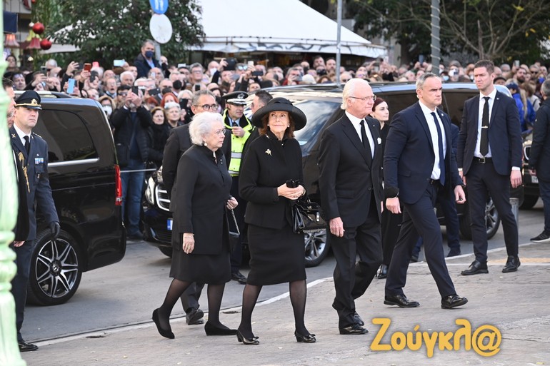 Ο βασιλιάς Κάρολος Γουστάβος και η βασίλισσα Σίλβια της Σουηδίας