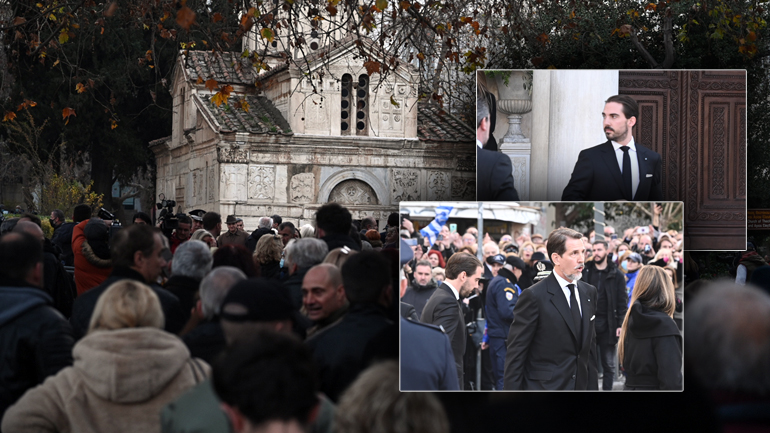 Στο παρεκκλήσι της Μητρόπολης η σορός του τέως βασιλιά Κωνσταντίνου