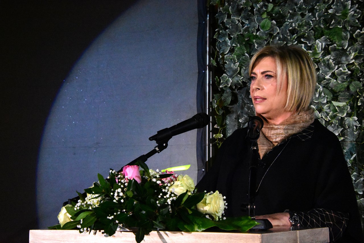 Η υποψήφια δήμαρχος Αίγινας, Σίλα Αλεξίου