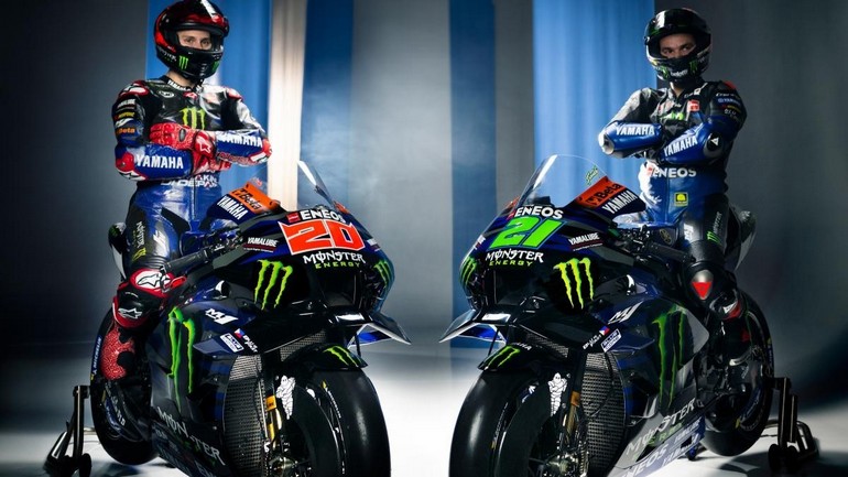 Έγινε η παρουσίαση των μοτοσυκλετών της Monster Energy Yamaha για τη σεζόν του 2023