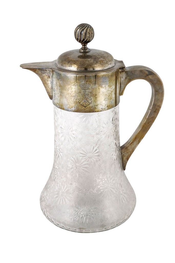 Kανάτα με το μονόγραμμα του βασιλιά Γεωργίου Α΄(Birmingham, 1905), Τιμή εκτίμησης €1.000-1.500