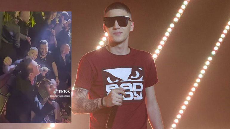 Trannos: Μετά τον Βασίλη Μπισμπίκη και ο τράπερ άναψε τσιγάρο σε νυχτερινό κέντρο – Βίντεο