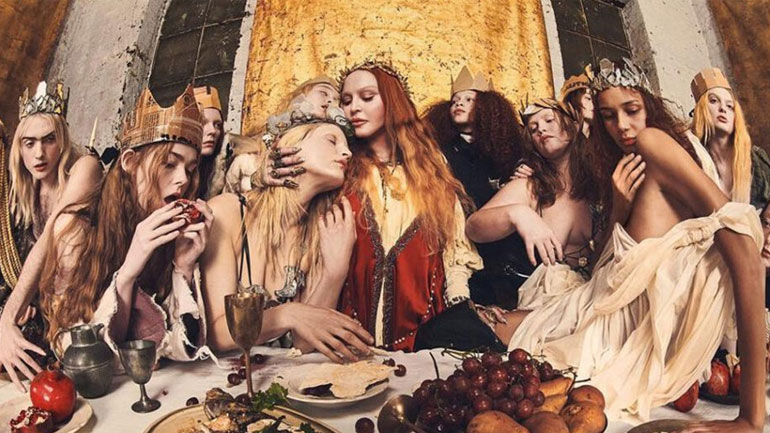 Madonna: Φωτογραφίζεται ως Ιησούς στον Μυστικό Δείπνο σε εξώφυλλο περιοδικού