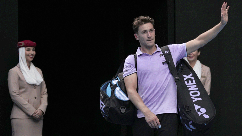 Australian Open: Αποκλείστηκε ο Κάσπερ Ρουντ