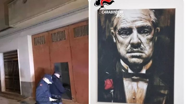 Ιταλία: O αρχηγός της Κόζα Νόστρα είχε σε ένα από τα κρησφύγετά του αφίσα του «Νονού»