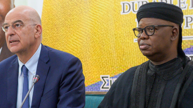 Συλλυπητήρια Δένδια για τον θάνατο του υπουργού Εξωτερικών της Γκαμπόν