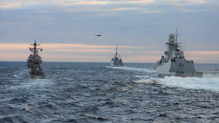 Συνεκπαίδευση μονάδων του Πολεμικού Ναυτικού με ΝΑΤΟϊκές δυνάμεις