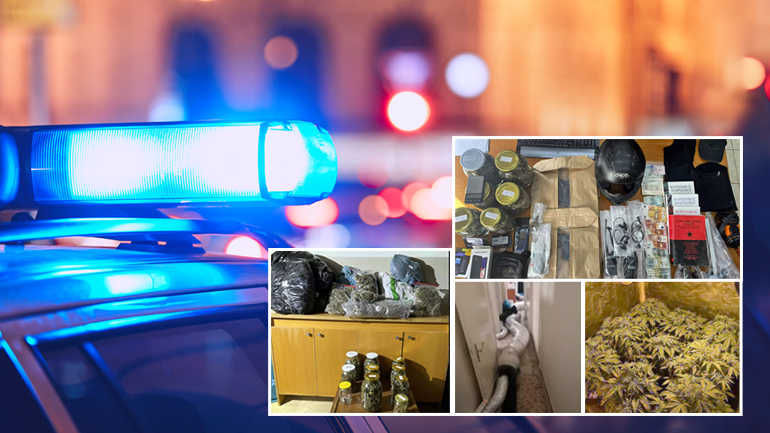 Κάνναβη 1 εκατ. ευρώ διέθεταν οι συλληφθέντες της Πάτρας