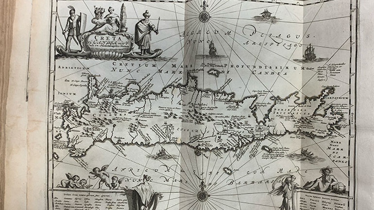 Σπάνιο βιβλίο 335 ετών στη βιβλιοθήκη του Ρεθύμνου