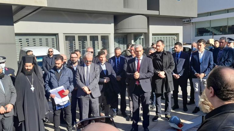 Τρισάγιο στη μνήμη 26χρονης αστυνομικού που πέθανε εν ώρα υπηρεσίας Τρισάγιο στη μνήμη 26χρονης αστυνομικού που πέθανε εν ώρα υπηρεσίας