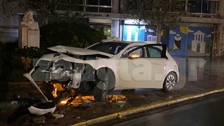 Τροχαίο ατύχημα  στη λεωφόρο Βασιλίσσης Αμαλίας