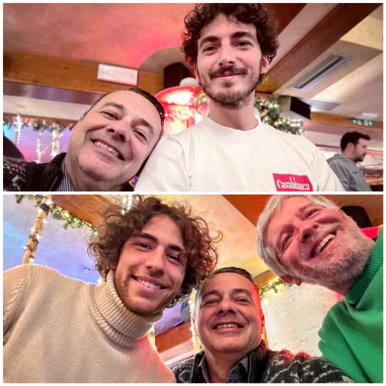 Ο απεσταλμένος της zougla με τους Πρωταθλητές