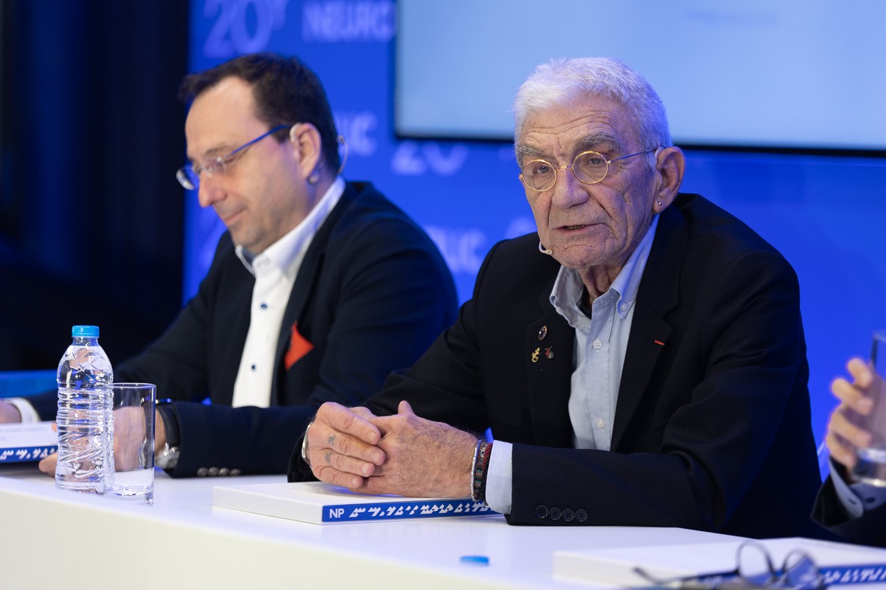 (Από αριστερά): Δρ. Αθανάσιος Πότσης, Πρόεδρος της ΕΒΙΔΙΤΕ και Γιάννης Μπουτάρης.