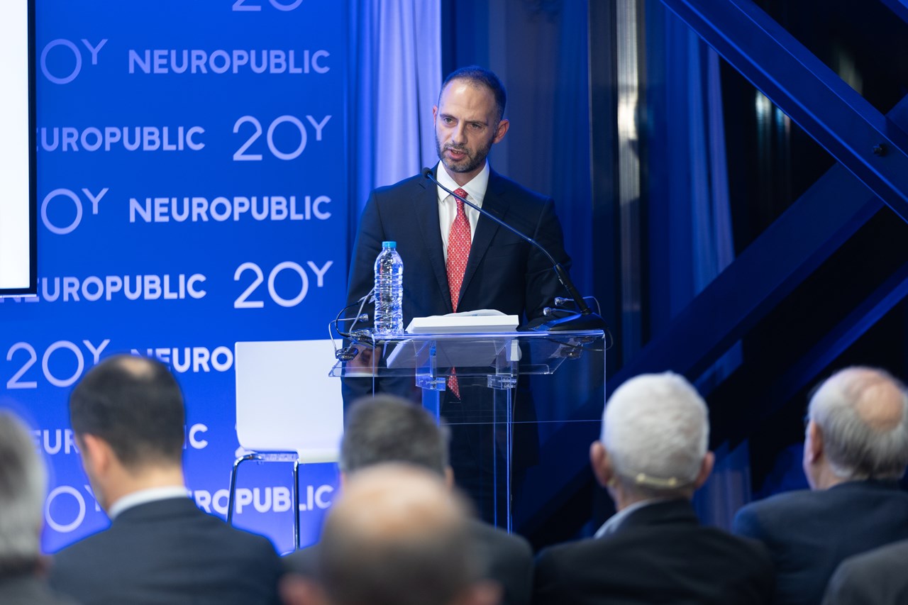 Ο χαιρετισμός του Ανώτερου Γενικού Διευθυντή Εταιρικής και Επενδυτικής Τραπεζικής της Τράπεζας Πειραιώς, κ. Θεόδωρος Τζούρος.