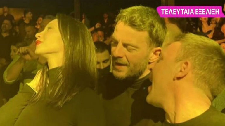 Γιώργος Αγγελόπουλος – Δήμητρα Βαμβακούση: Ερωτευμένοι σε βίντεο από βραδινή τους έξοδο
