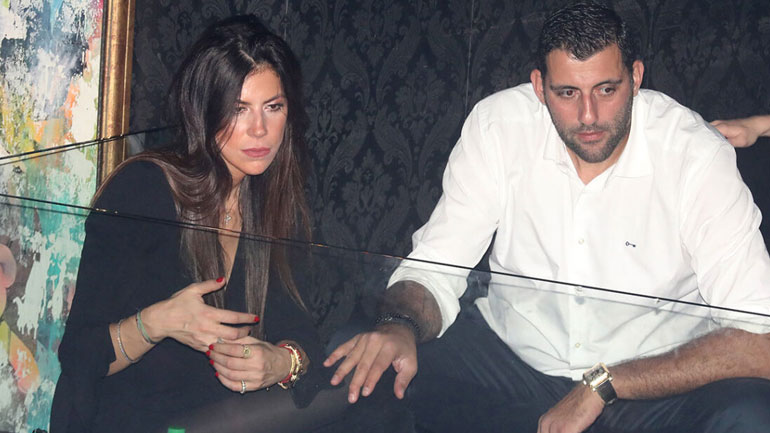 Γιάννης Μπουρούσης – Χριστίνα Ψωμιάδη: Βραδινή έξοδος στην Άννα Βίσση