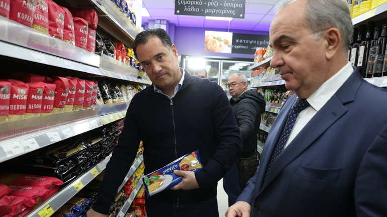 Γεωργιάδης για καλάθι του νοικοκυριού: Σταθερές τιμές σε 719 προϊόντα