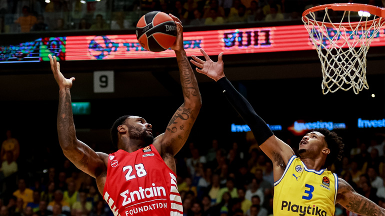 Euroleague: Aλλαγή ώρας στο παιχνίδι Ολυμπιακός-Μακάμπι