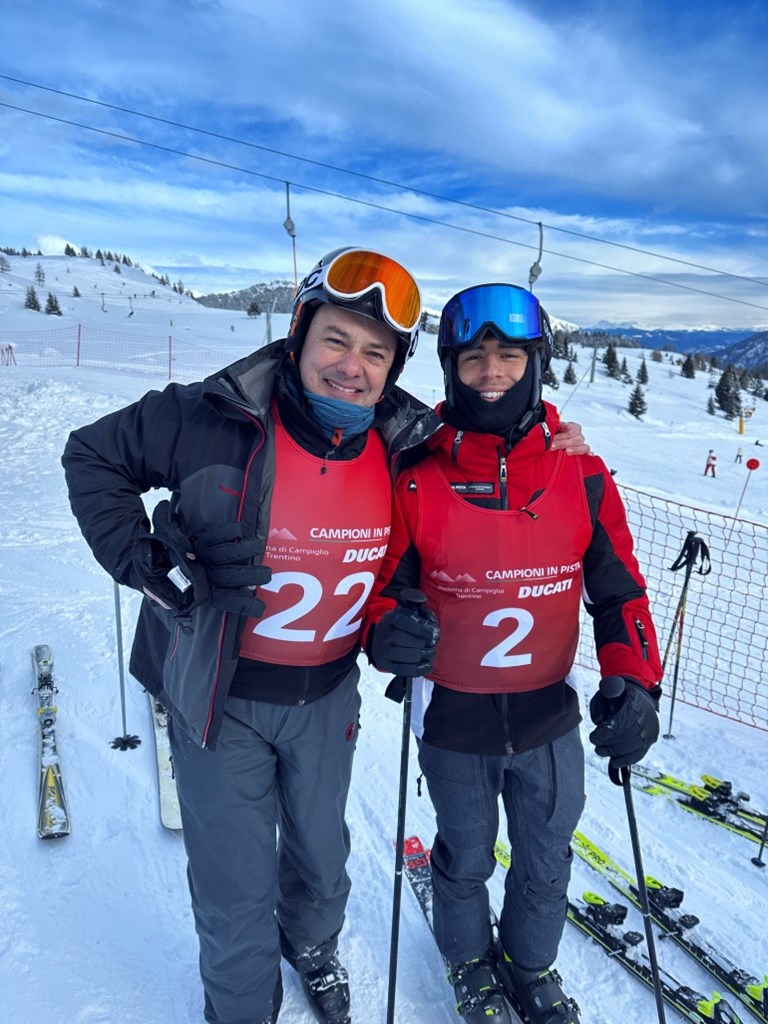 Ο Enea Bastianini με τον απεσταλμένο μας