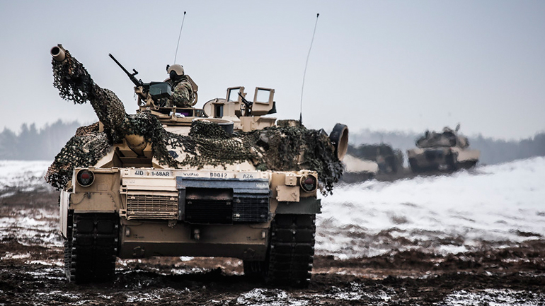 Οι ΗΠΑ στέλνουν 31 άρματα μάχης M1 Abrams στην Ουκρανία