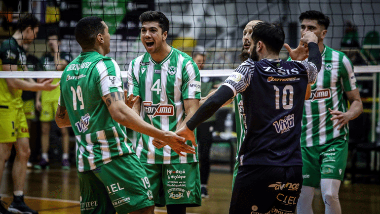 Challenge Cup: Στο «χρυσό» σετ προκρίθηκε ο Παναθηναϊκός