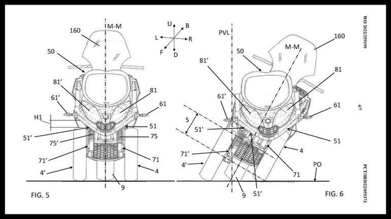 Δίπλωμα ευρεσιτεχνίας από την Piaggio για πιο αεροδυναμικό φέρινγκ στο MP3