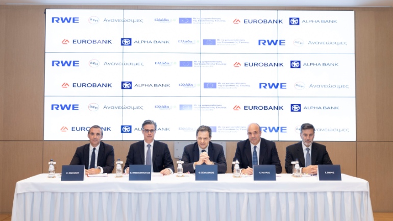 Η RWE και η ΔΕΗ ξεκινούν την κατασκευή 5 φωτοβολταϊκών έργων άνω των 200 MWp  στη Δυτική Μακεδονία