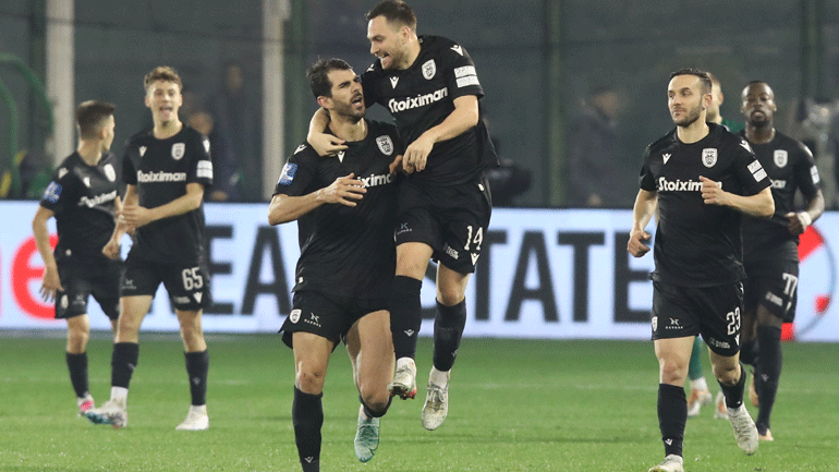 Ο ΠΑΟΚ στα ημιτελικά του Κυπέλλου Ελλάδας, 1-1 με τον Παναθηναϊκό