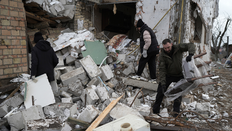 Έντεκα νεκροί στην Ουκρανία από τα ρωσικά πλήγματα