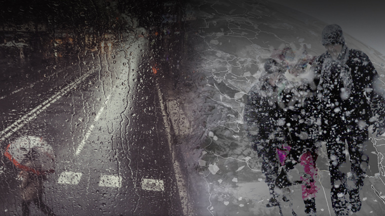 Κακοκαιρία με τσουχτερό κρύο, καταιγίδες και χιόνια