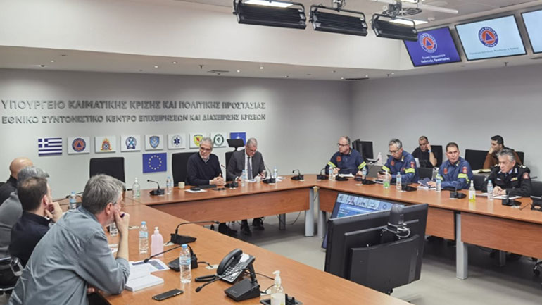 Σε αυξημένη ετοιμότητα όλος ο μηχανισμός πολιτικής προστασίας