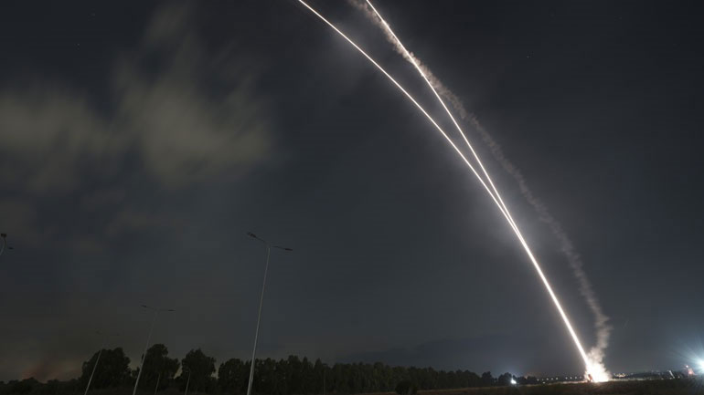 Το Ισραήλ αναχαίτισε δύο ρουκέτες που εκτοξεύθηκαν από τη Λωρίδα της Γάζας