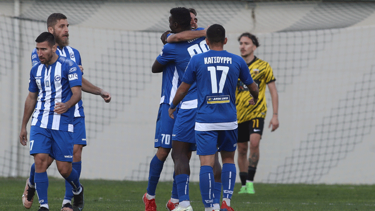 Super League 2: «Διπλό» των Χανίων στα Σπάτα, 1-0 την ΑΕΚ Β’