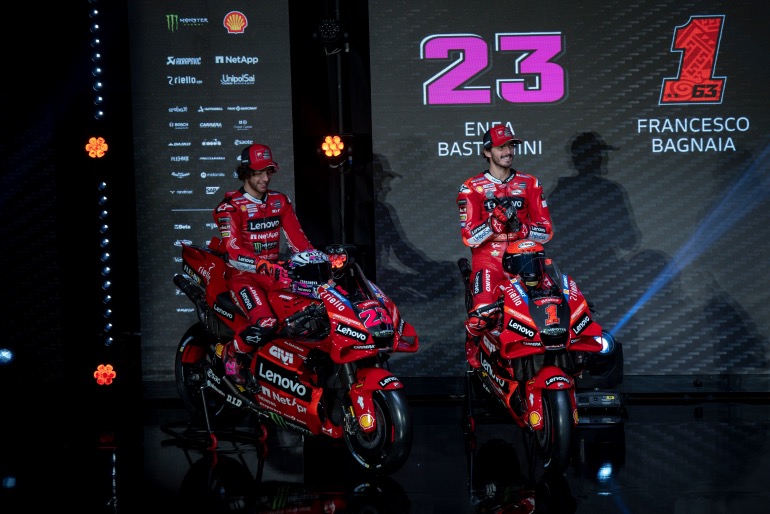Pecco Bagnaia (1) & Enea Bastianini (23)