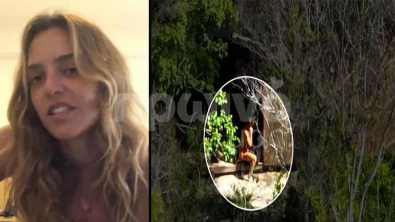 Η Καρολίνα Καλύβα μιλάει πρώτη φορά για το ειδύλλιο με τον Μάριο Πρίαμο στο Survivor All Star