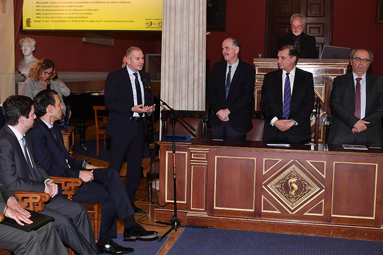 Ευχαριστίες Παναγιώτη Γιαννουλέα, COO & Country Manager Lavipharm, στην τιμητική εκδήλωση του ΕΚΠΑ.