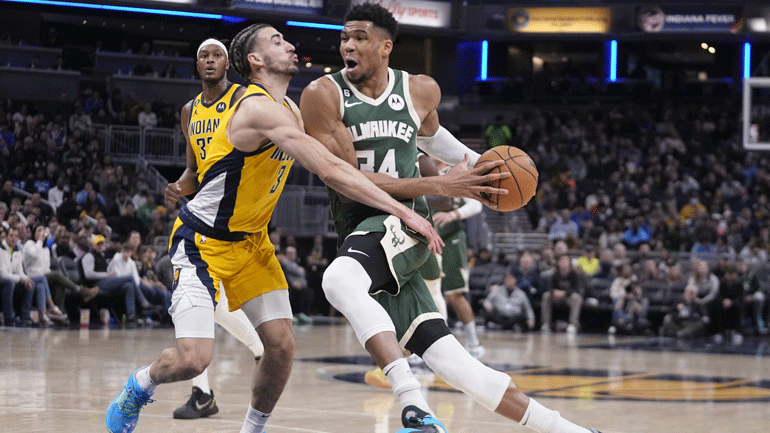 ΝΒΑ: Ασταμάτητος ο Αντετοκούνμπο και στην Ιντιάνα, 141-131 το Μιλγουόκι