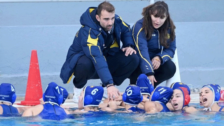 Πόλο γυναικών: «Έσπασε το ρόδι» το Ρέθυμνο, 10-7 τη Λάρισα