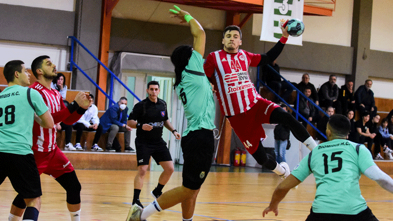 Χάντμπολ: Ο Ολυμπιακός πέρασε εύκολα από το Αργος, 30-17 τον Διομήδη