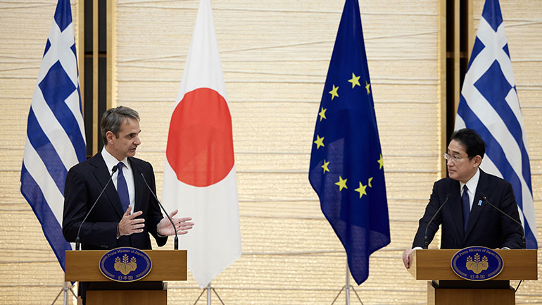 Συνάντηση Μητσοτάκη – Κισίντα: Κοινή Δήλωση Στρατηγικής Συνεργασίας μεταξύ Ελλάδας και Ιαπωνίας