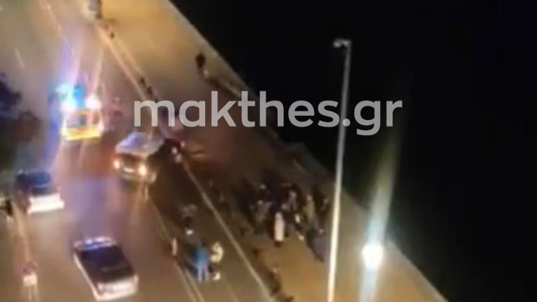 Τροχαίο ατύχημα με ηλεκτρικό πατίνι στη Θεσσαλονίκη