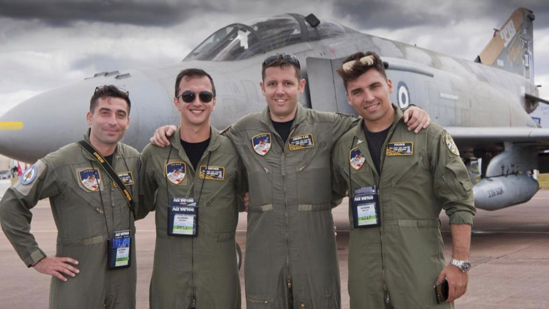 Ο κυβερνήτης του Φάντομ είχε συμμετάσχει σε μεγάλη αεροπορική έκθεση το 2017