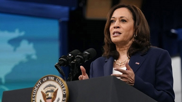 Η αντιπρόεδρος των ΗΠΑ Κάμαλα Χάρις